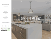Tablet Screenshot of enviousdesign.com